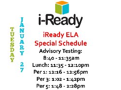 Jan27GreenTueIReadySchedule